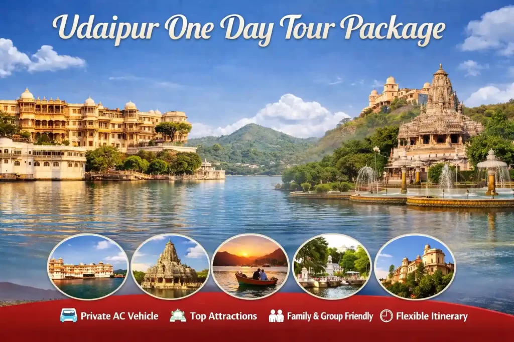 1 Day Udaipur Tour Package By Car